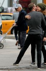 KATE MARA and Jamie Bell Out in New York 10/22/2015