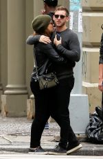KATE MARA and Jamie Bell Out in New York 10/22/2015