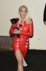 RITA ORA Leaves The X-factor Studios in London 10/24/2015