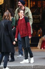 KRISTEN STEWART as Maureen on Scooter on the Set of Personal Shopper in Paris 10/27/2015