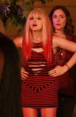 CHLOE MORETZ on the Evening Set of Neighbors 2 in Los Angeles 10/28/2015