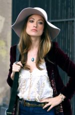 OLIVIA WILDE on the Set of Vinyl in New York 10/14/2015