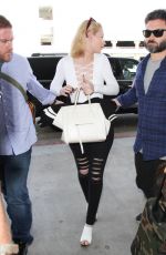IGGY AZALEA at Los Angeles International Airport 10/15/2015