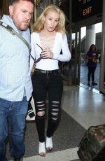 IGGY AZALEA at Los Angeles International Airport 10/15/2015