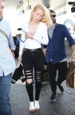 IGGY AZALEA at Los Angeles International Airport 10/15/2015