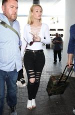 IGGY AZALEA at Los Angeles International Airport 10/15/2015