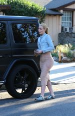 IGGY AZALEA Leaves a Friend in Los Angeles 10/10/2015