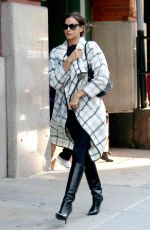IRINA SHAYK Arrives at The Greenwich Hotel in New York 10/20/2015