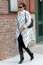 IRINA SHAYK Arrives at The Greenwich Hotel in New York 10/20/2015