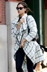 IRINA SHAYK Arrives at The Greenwich Hotel in New York 10/20/2015