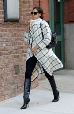 IRINA SHAYK Arrives at The Greenwich Hotel in New York 10/20/2015