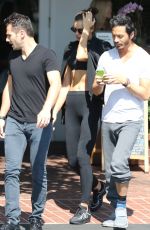 IRINA SHAYK Out and About in West Hollywood 10/13/2015