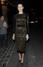 ISABELI FONTANA at Balmain Fashion Show After-party in Paris 10/01/2015