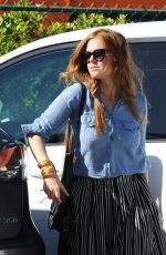 ISLA FISHER Out and About in Los Angeles 09/30/2015