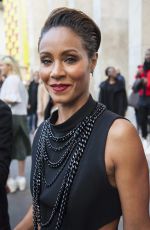 JADA PINKETT SMITH Arrives at Barbara Bui Fashion Show at Paris Fashion Week 10/01/2015