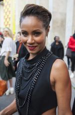 JADA PINKETT SMITH Arrives at Barbara Bui Fashion Show at Paris Fashion Week 10/01/2015
