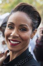 JADA PINKETT SMITH Arrives at Barbara Bui Fashion Show at Paris Fashion Week 10/01/2015