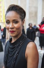JADA PINKETT SMITH Arrives at Barbara Bui Fashion Show at Paris Fashion Week 10/01/2015