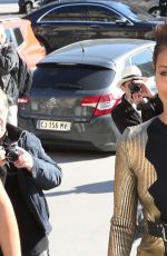 JADA PINKETT SMITH Arrives at Guy Laroche Fashion Show in Paris 09/30/2015