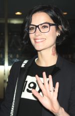 JAIMIE ALEXANDER Arrives at Today Show in New York 10/05/2015