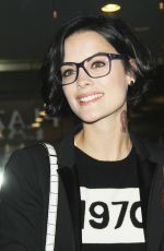 JAIMIE ALEXANDER Arrives at Today Show in New York 10/05/2015