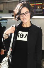 JAIMIE ALEXANDER Arrives at Today Show in New York 10/05/2015