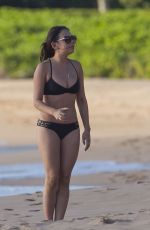 JANEL PARRISH in Bikini at a Beach in Hawaii 10/14/2015