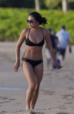 JANEL PARRISH in Bikini at a Beach in Hawaii 10/14/2015