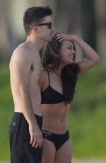 JANEL PARRISH in Bikini at a Beach in Hawaii 10/14/2015