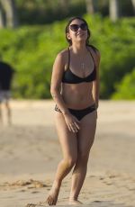 JANEL PARRISH in Bikini at a Beach in Hawaii 10/14/2015