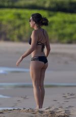 JANEL PARRISH in Bikini at a Beach in Hawaii 10/14/2015