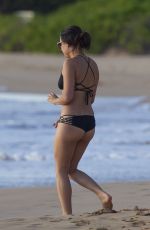 JANEL PARRISH in Bikini at a Beach in Hawaii 10/14/2015
