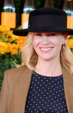 JANUARY JONES at 2015 Veuve Clicquot Polo Classic in Pacific Palisades 10/17/2015