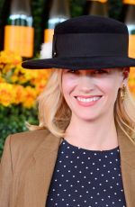 JANUARY JONES at 2015 Veuve Clicquot Polo Classic in Pacific Palisades 10/17/2015