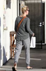 JANUARY JONES Out and About in Woodland Hills 10/14/2015