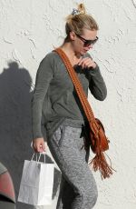 JANUARY JONES Out and About in Woodland Hills 10/14/2015