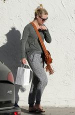 JANUARY JONES Out and About in Woodland Hills 10/14/2015