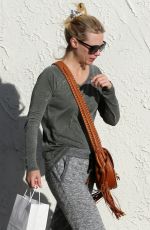 JANUARY JONES Out and About in Woodland Hills 10/14/2015