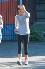 JENNA DEWAN Out and About in Beverly Hills 10/21/2015