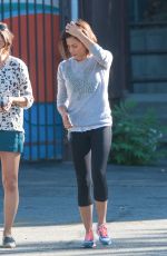 JENNA DEWAN Out and About in Beverly Hills 10/21/2015