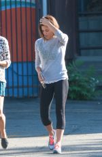 JENNA DEWAN Out and About in Beverly Hills 10/21/2015