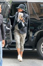 JENNIFER ANISTON Arrives at Her Hotel in New York 10/09/2015