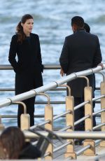 JENNIFER CARPENTER on the Set of Limitless in New York 10/05/2015