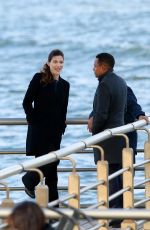 JENNIFER CARPENTER on the Set of Limitless in New York 10/05/2015