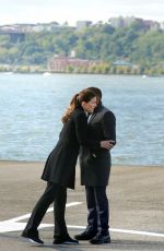 JENNIFER CARPENTER on the Set of Limitless in New York 10/05/2015