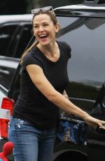 JENNIFER GARNER in Jeans Out in Brentwood 10/16/2015