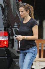 JENNIFER GARNER in Jeans Out in Brentwood 10/16/2015