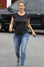 JENNIFER GARNER in Jeans Out in Brentwood 10/16/2015