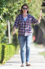 JENNIFER GARNER in Jeans Out in Santa Monica 10/01/2015