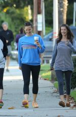 JENNIFER GARNER Out for Coffee in Satna Monica 10/26/2015